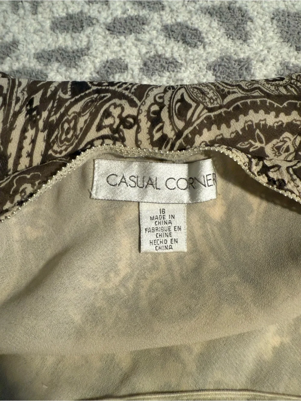 Printed midi skirt - Picture 3 of 4
